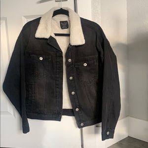 PacSun black jean jacket